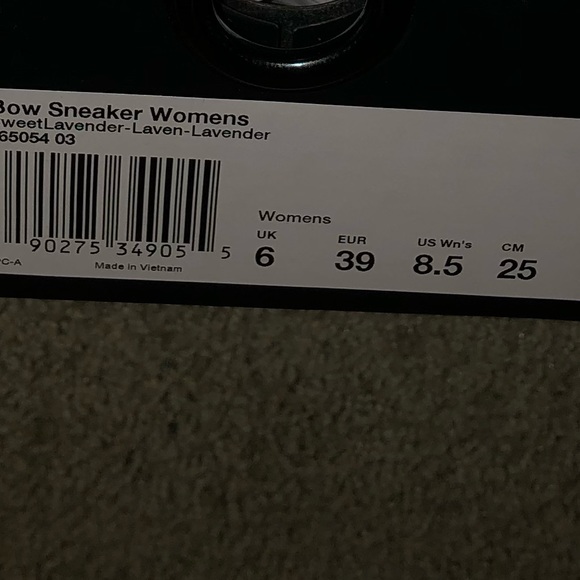 PUMA FENTY Purple Bow Sneakers NEW NWT - Picture 9 of 9